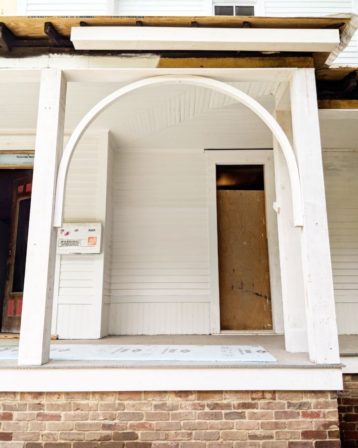 Restoring The Front Porch: Columns and Arches